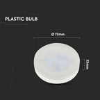 7W Żarówka LED / Chip SAMSUNG / Barwa:6400K / Trzonek:GX53
