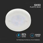 7W Żarówka LED / Chip SAMSUNG / Barwa:6400K / Trzonek:GX53