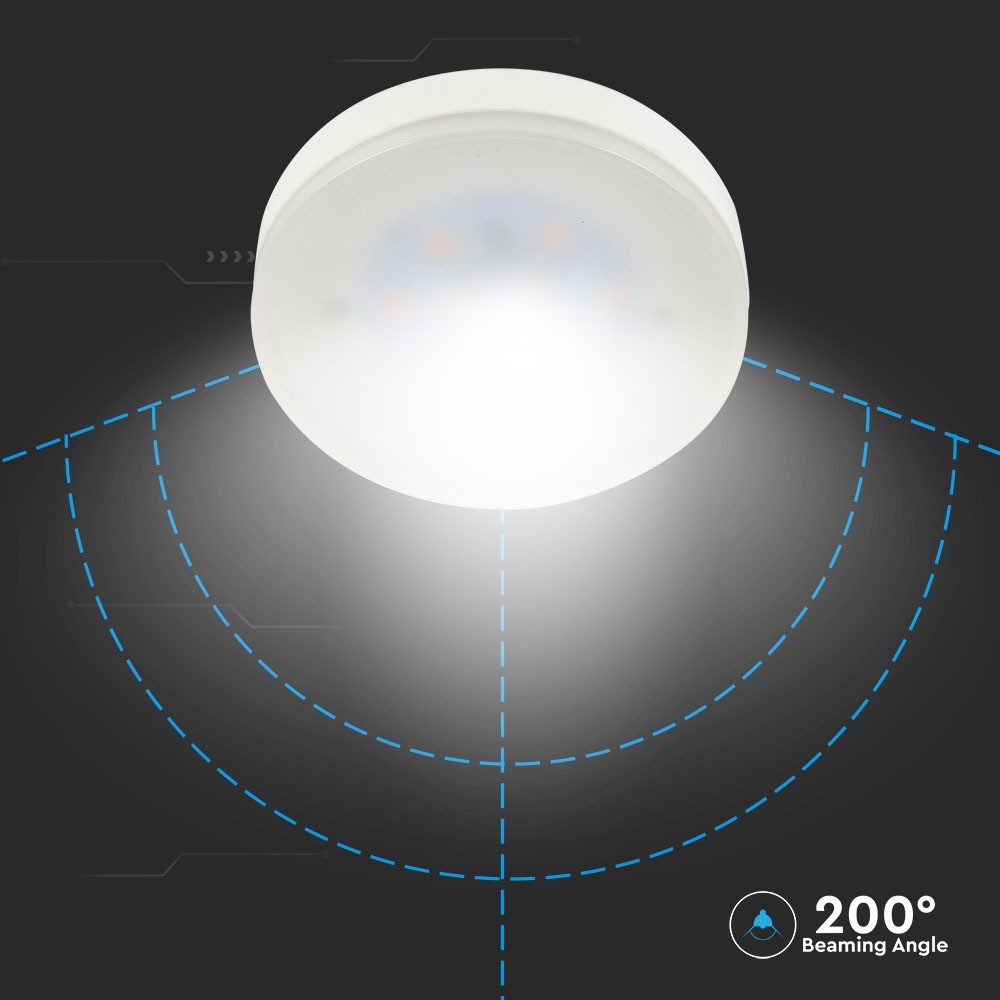 7W Żarówka LED / Chip SAMSUNG / Barwa:4000K / Trzonek:GX53