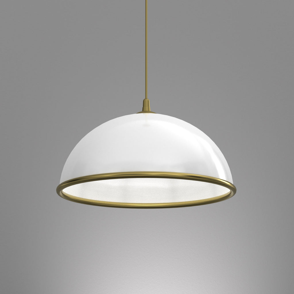 żyrandol Kuchnia White/gold 1xE27