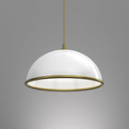 żyrandol Kuchnia White/gold 1xE27