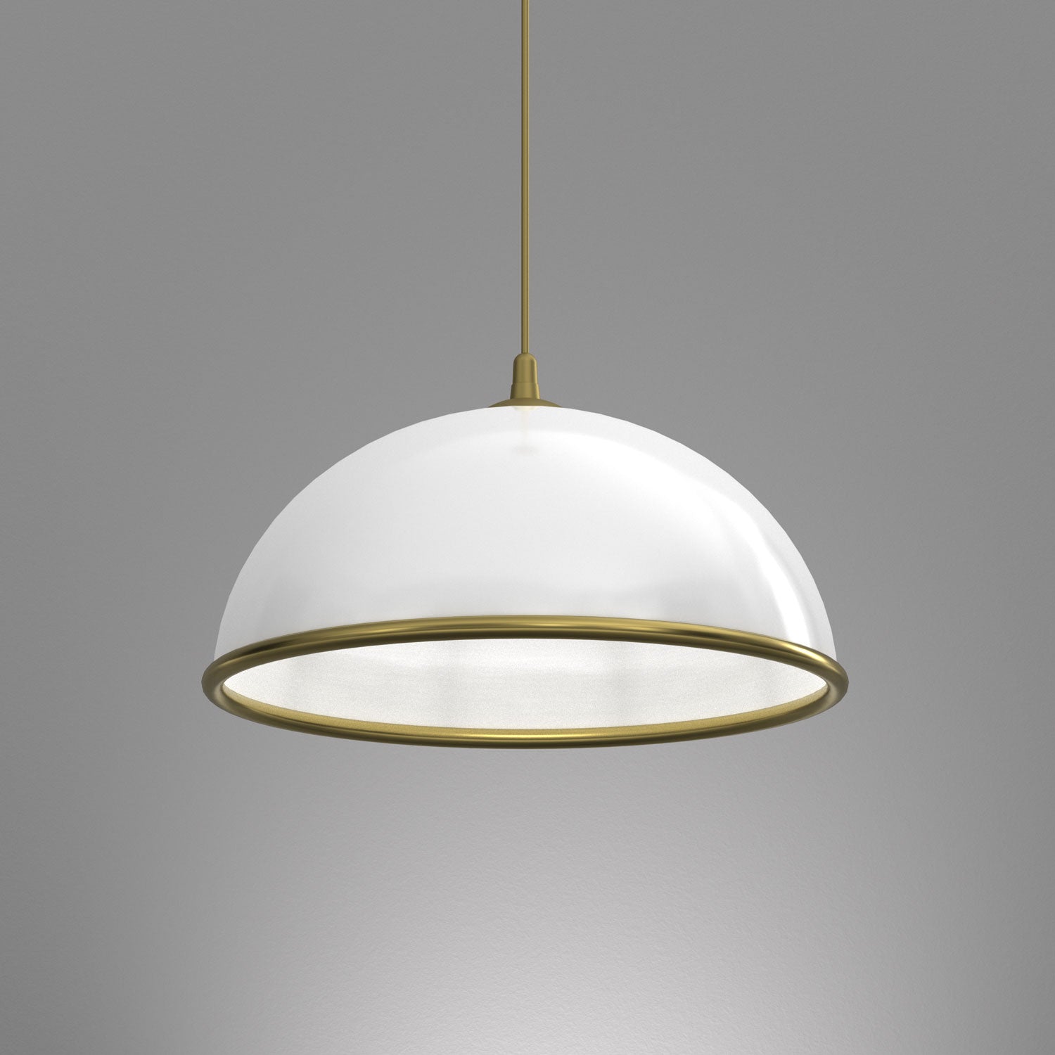 żyrandol Kuchnia White/gold 1xE27