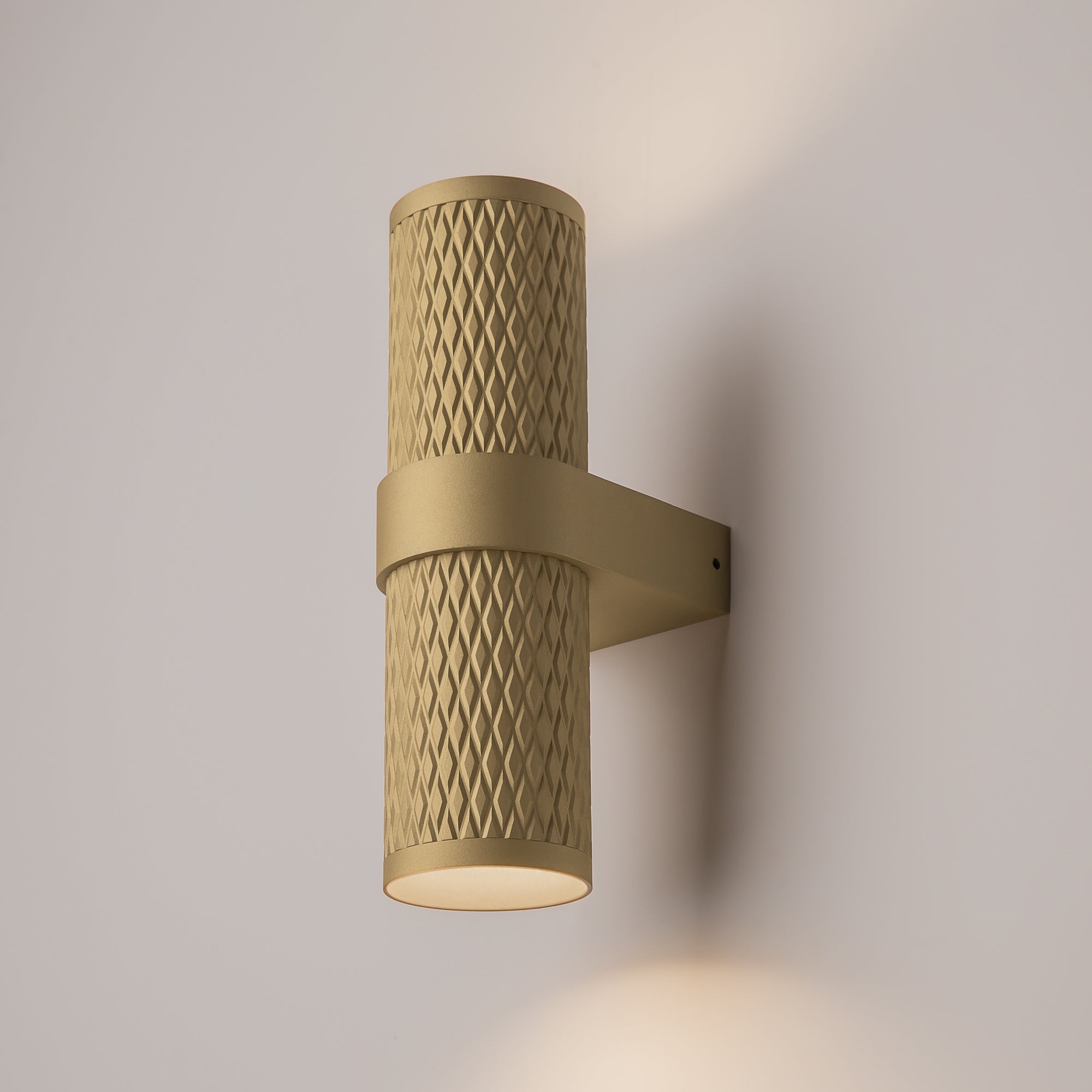 Maytoni Kinkiet Focus Design - Aluminium - Złoty matowy C069WL-02MG