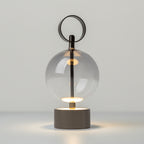 Maytoni Lampa akumulatorowa Double Moon - Metal - Czarny MOD478RL-L3B3K