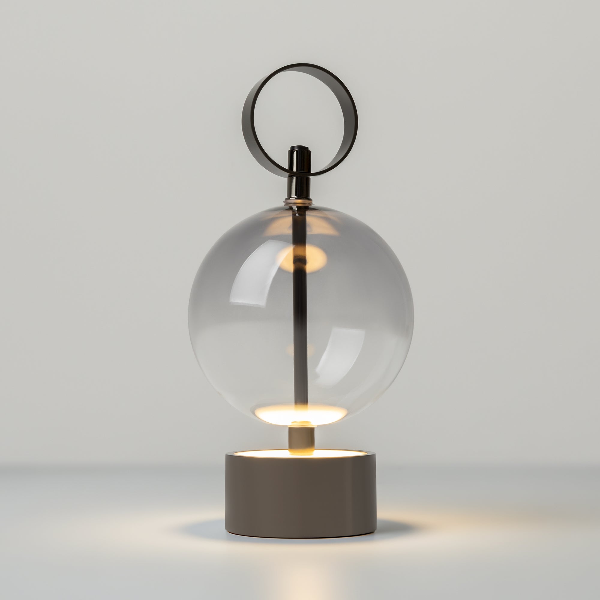 Maytoni Lampa akumulatorowa Double Moon - Metal - Czarny MOD478RL-L3B3K