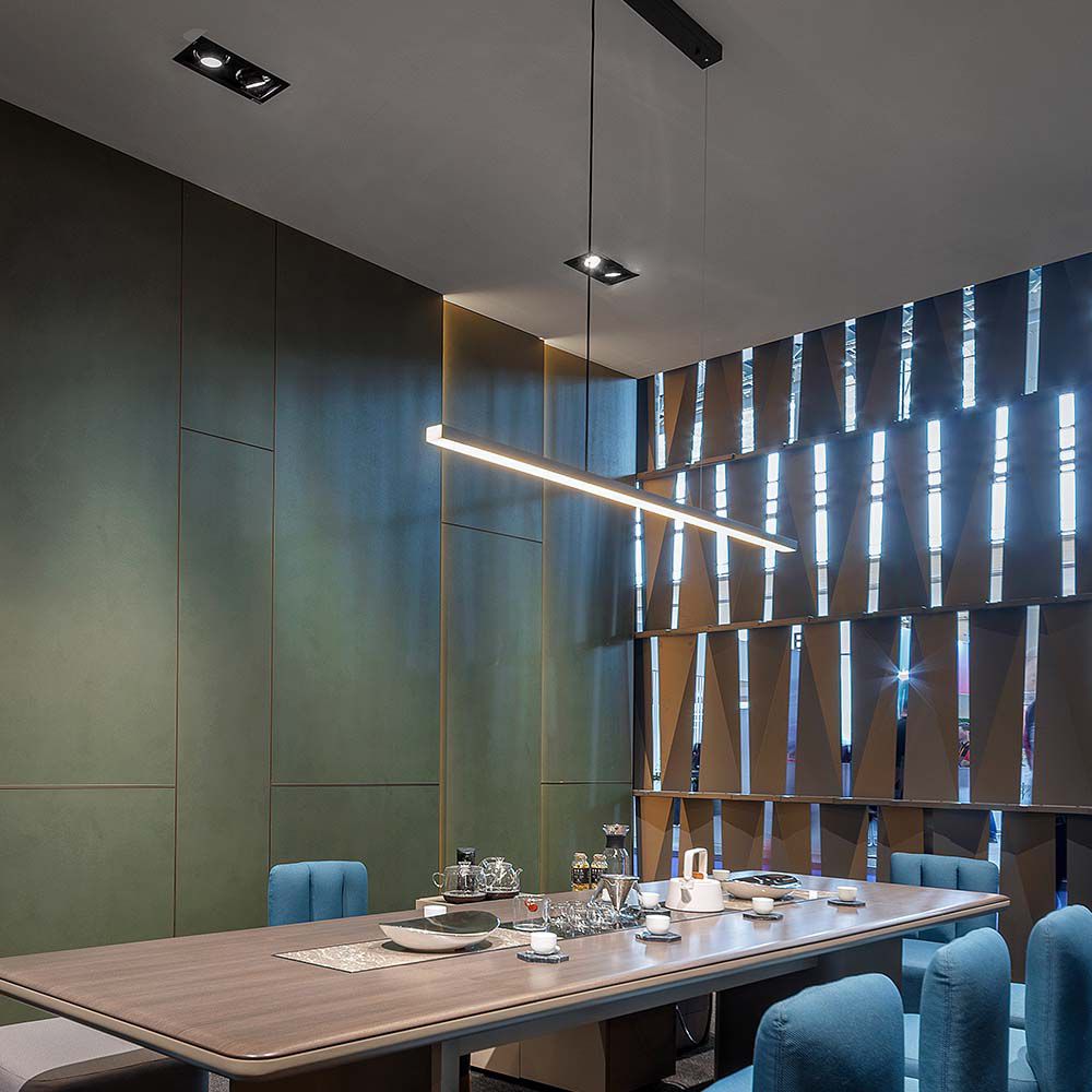 40W Oprawa Liniowa LED / Barwa: 6500K / Obudowa: Czarna