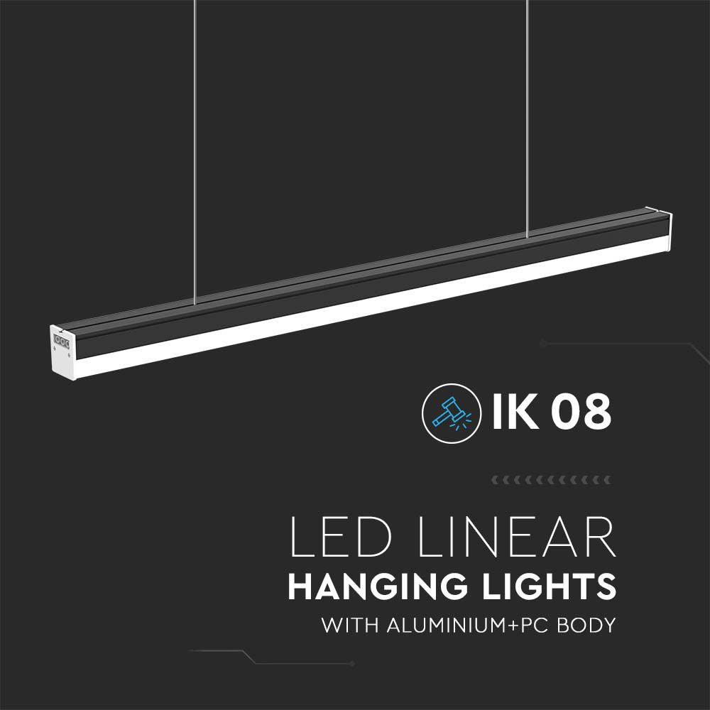 40W Oprawa Liniowa LED / Barwa: 6500K / Obudowa: Czarna