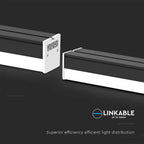 40W Oprawa Liniowa LED / Barwa: 6500K / Obudowa: Czarna