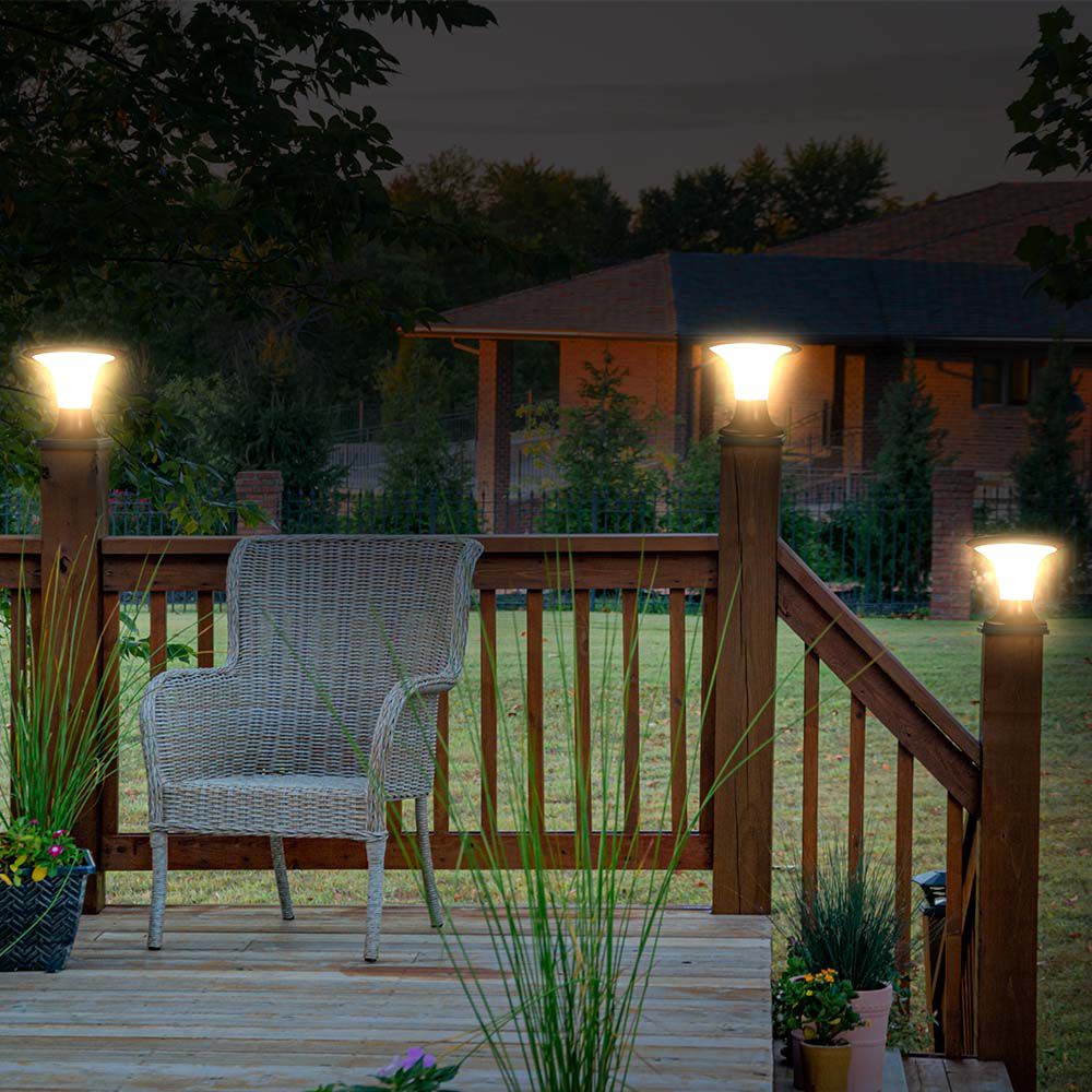 15W Lampa LED / Bateria: LiFePO4 3.2V 6000mA / Barwa: 6000K+4000K / Kolor: Czarny