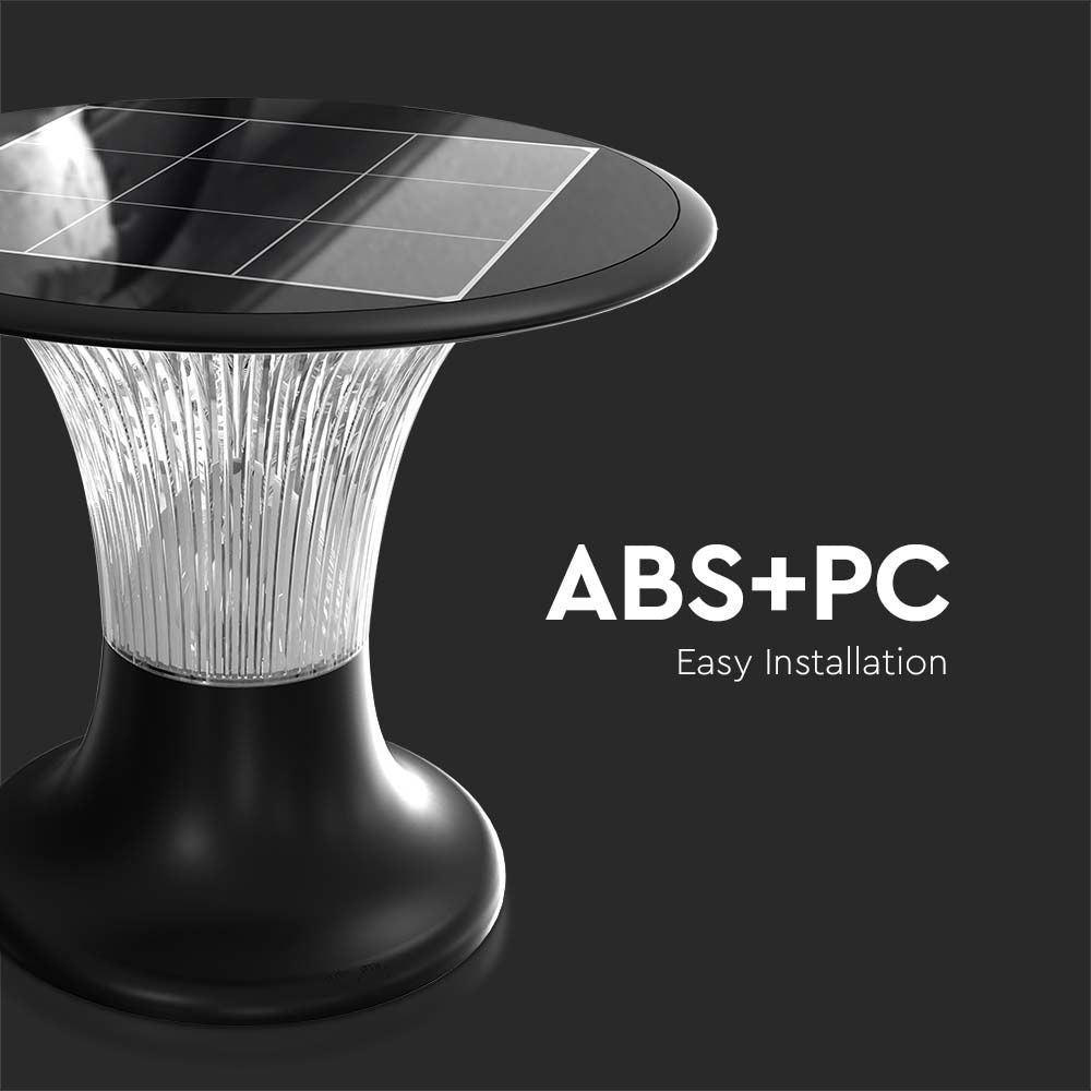 15W Lampa LED / Bateria: LiFePO4 3.2V 6000mA / Barwa: 6000K+4000K / Kolor: Czarny
