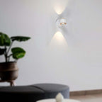 10W LED Lampa Ścienna LED / Barwa: 3000K / Obudowa: Biała