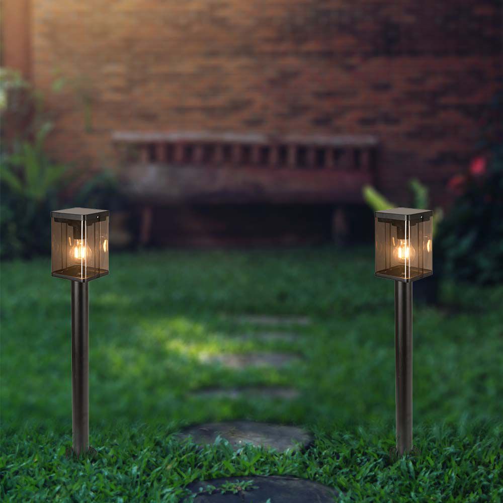 2.5W Lampa Ogrodowa LED Solarna z czujnikiem mikrofalowym / Trzonek: E27 / Barwa: 3000K