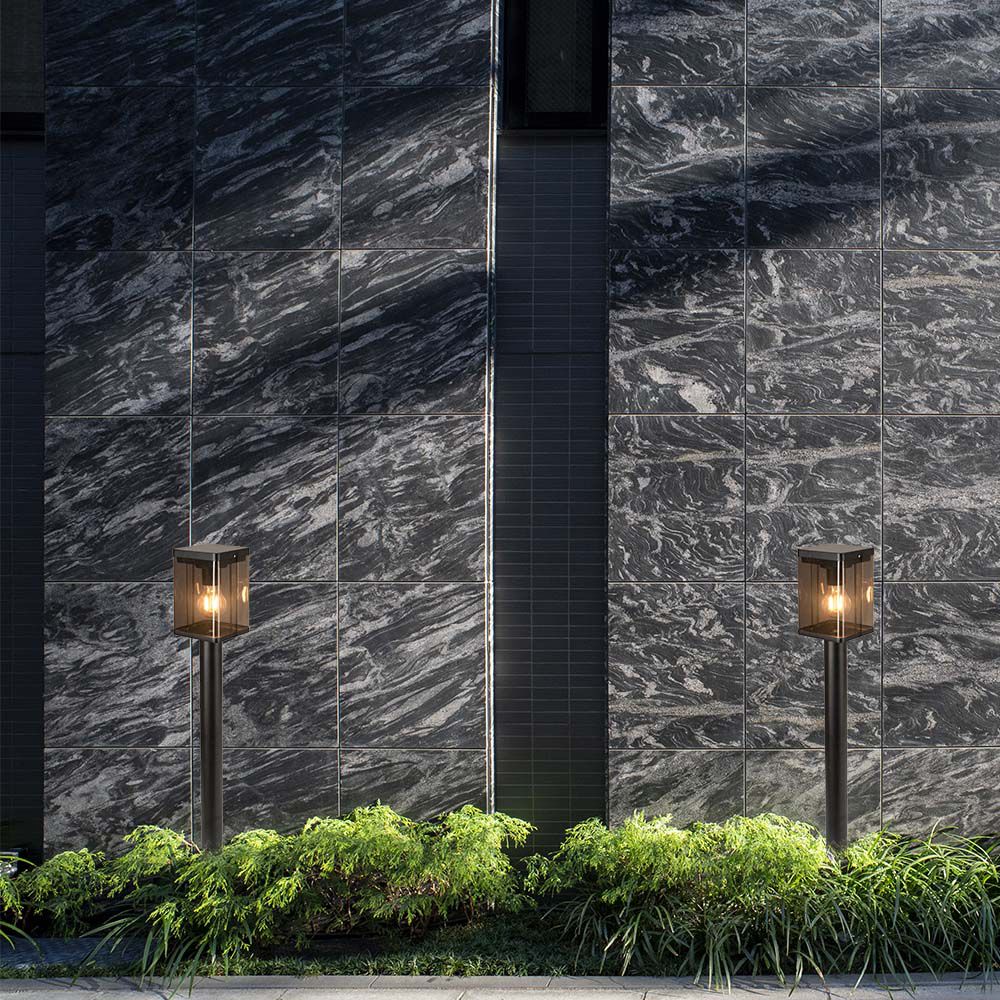 2.5W Lampa Ogrodowa LED Solarna z czujnikiem mikrofalowym / Trzonek: E27 / Barwa: 3000K