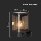 2.5W Lampa Ścienna LED / Trzonek: E27 / Barwa: 3000K