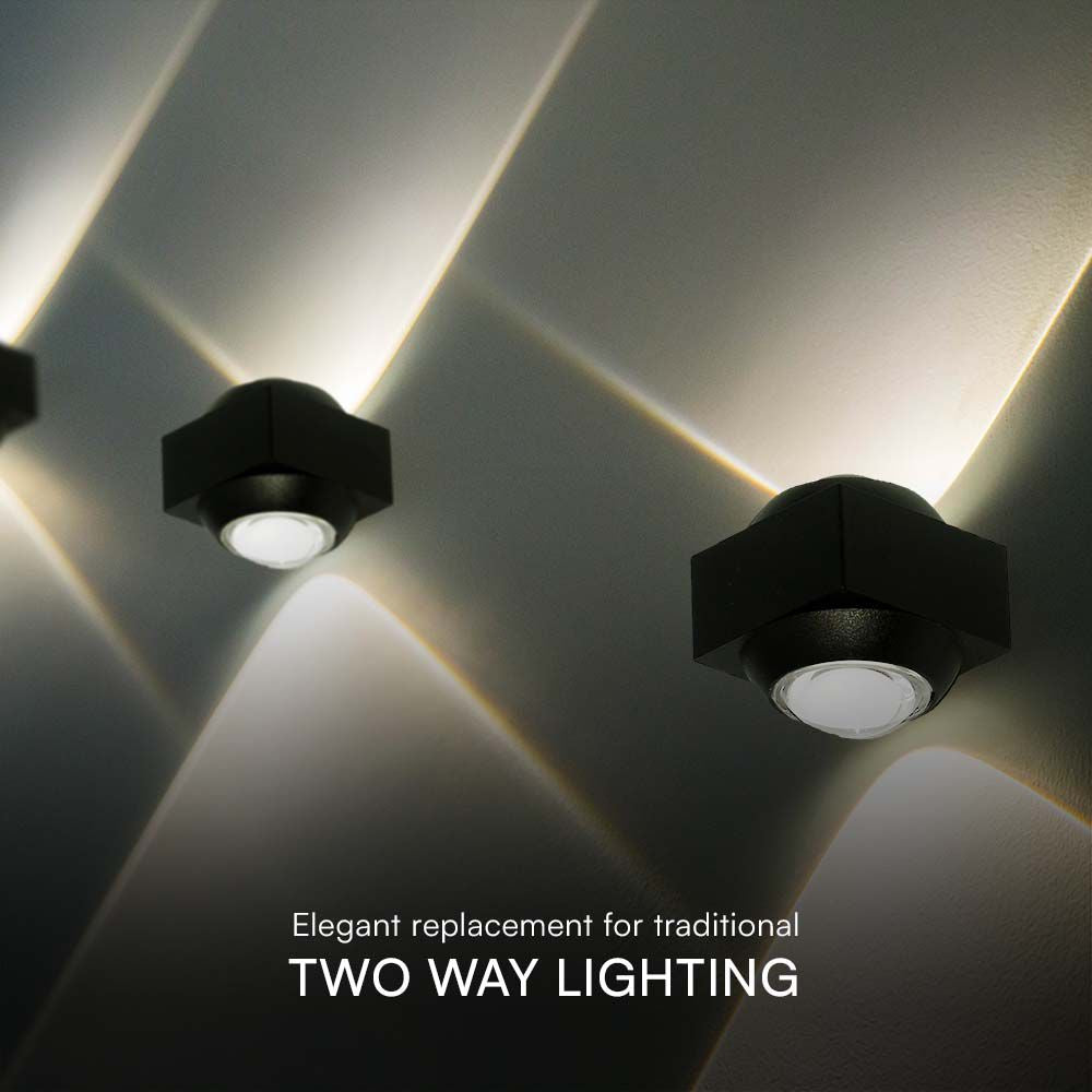 2W Oprawa COB Downlight LED / Barwa: 3000K / Obudowa: Czarna