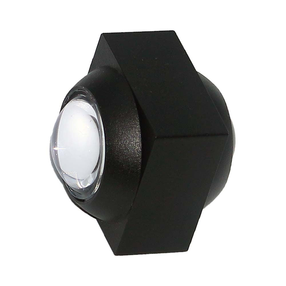 2W Oprawa COB Downlight LED / Barwa: 3000K / Obudowa: Czarna