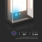 1W Lampa ogrodowa LED / Barwa: 3000K / Obudowa: Czarna