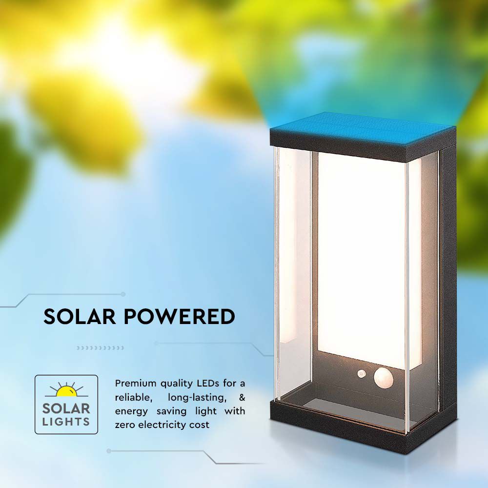 1W Lampa ogrodowa LED / Barwa: 3000K / Obudowa: Czarna