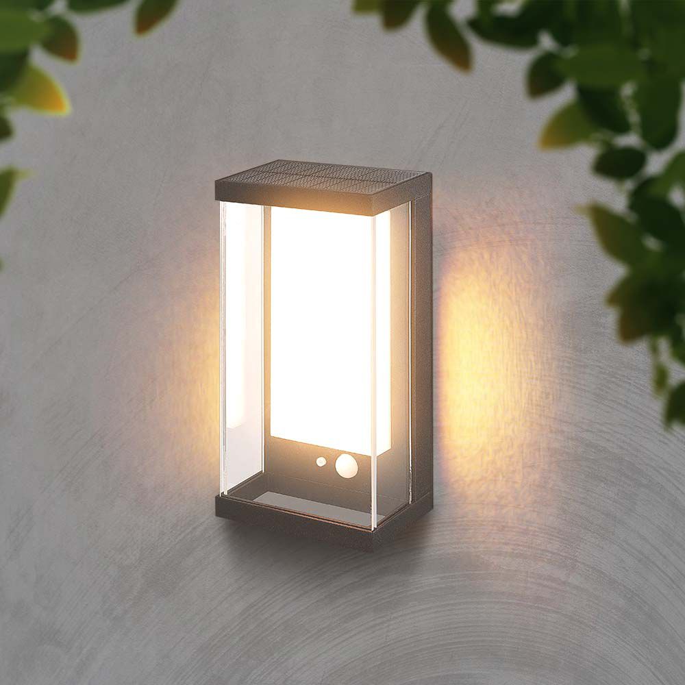 1W Lampa ogrodowa LED / Barwa: 3000K / Obudowa: Ciemnoszara