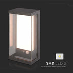 1W Lampa ogrodowa LED / Barwa: 3000K / Obudowa: Ciemnoszara
