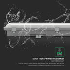 30W/40W/50W Lampa zintegrowana / Długość: 150cm / Chip Samsung / Barwa: 3w1 / Skuteczność: 135lm/W / IK10