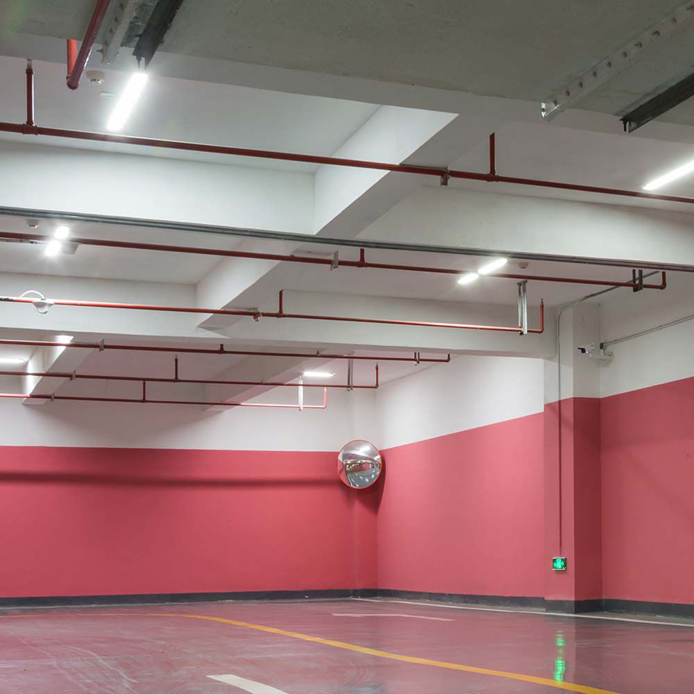 30W/40W/50W Lampa zintegrowana z czujnikiem / Długość: 150cm / Chip Samsung / Barwa: 3w1 / Skuteczność: 135lm/W / IK10