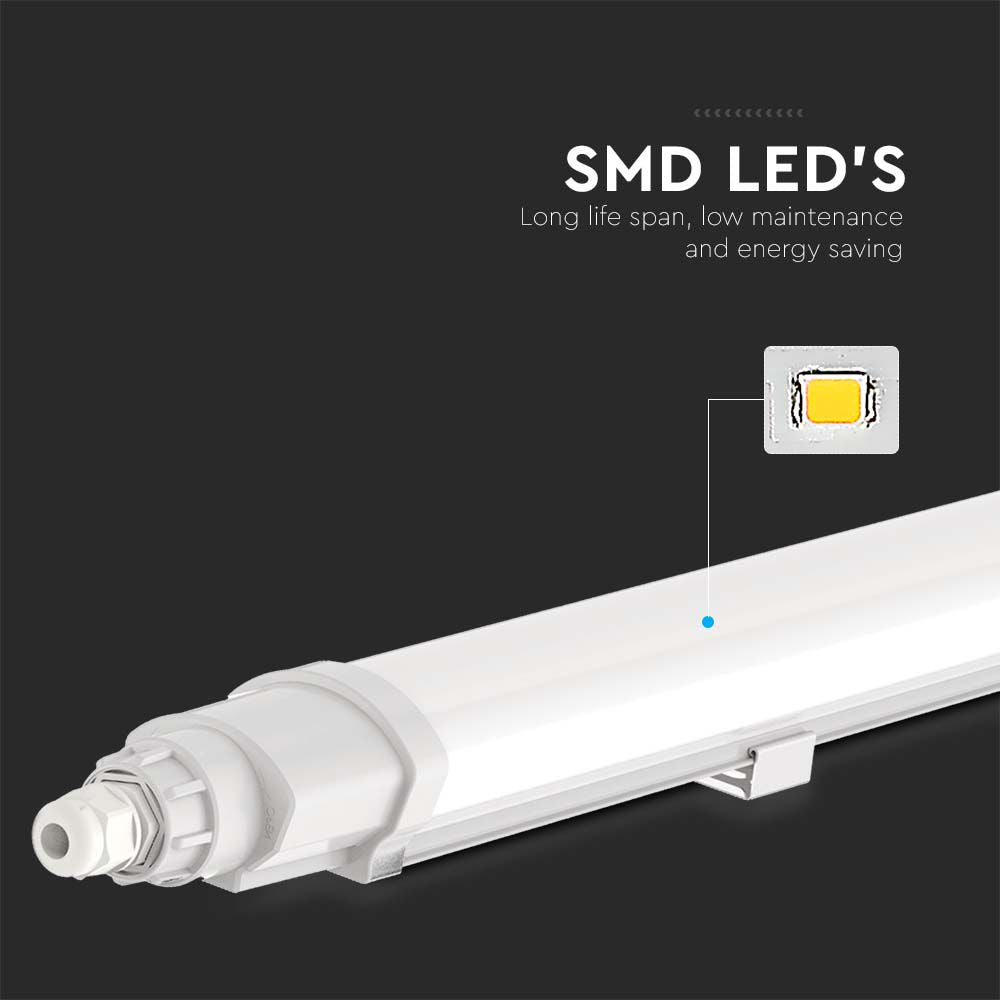 36W Oprawa hermetyczna LED Seria-L / 120cm / Barwa:4000K / Skuteczność 110lm/W