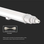 36W Oprawa hermetyczna LED Seria-L / 120cm / Barwa:6500K / Skuteczność 110lm/W