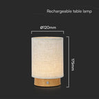 3W Lampka biurkowa LED / Barwa: 3000K / Obudowa: Drewno