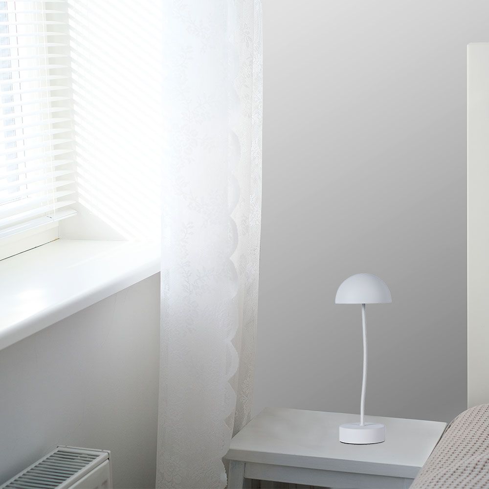 3W Lampka biurkowa LED / Barwa: 3000K / Obudowa: Biała