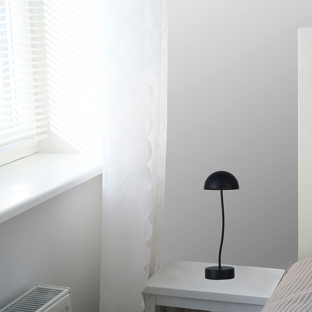 3W Lampka biurkowa LED / Barwa: 3000K / Obudowa: Czarna