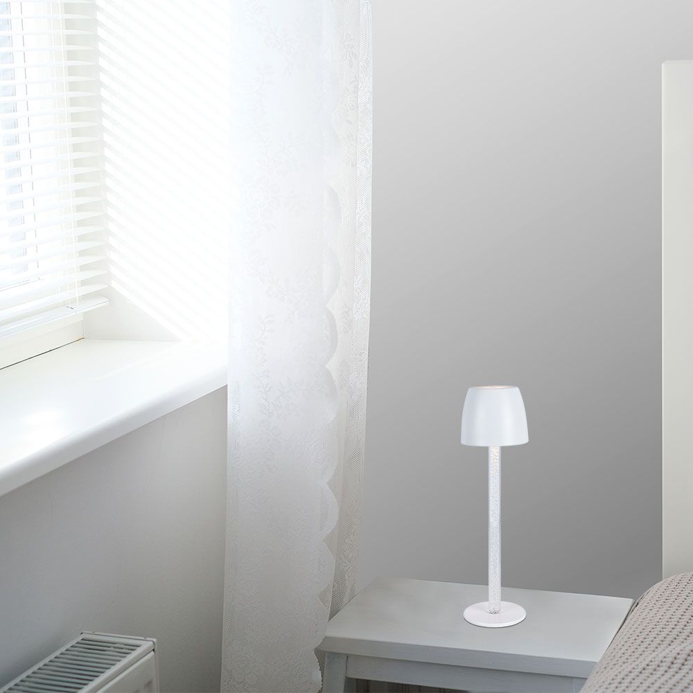 3W Lampka biurkowa LED / Barwa: 3000K / Obudowa: Biała