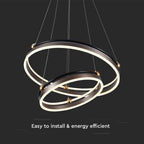 50W Sufitowa lampa LED / Barwa: 3000K / Obudowa: Brązowy