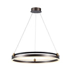 30W Sufitowa lampa LED / Barwa: 3000K / Obudowa: Brązowy
