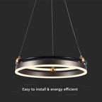 20W Sufitowa lampa LED / Barwa: 3000K / Obudowa: Brązowy