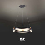 20W Sufitowa lampa LED / Barwa: 3000K / Obudowa: Brązowy