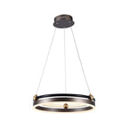 20W Sufitowa lampa LED / Barwa: 3000K / Obudowa: Brązowy