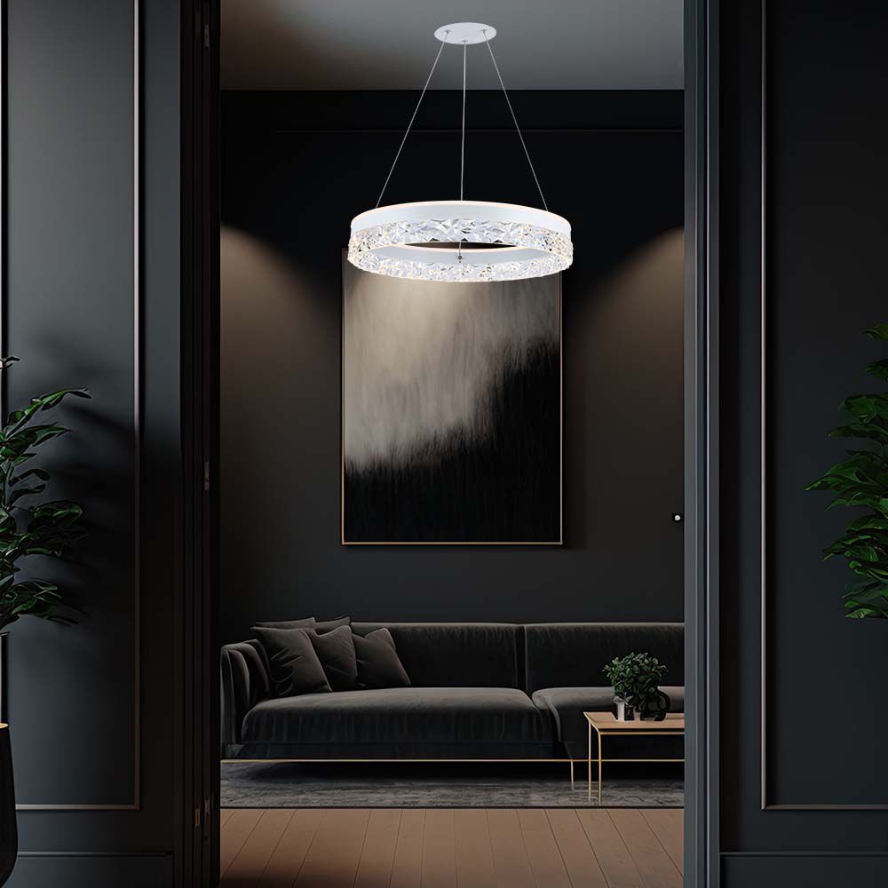 25W Sufitowa lampa LED / Barwa: 3000K / Obudowa: Biała