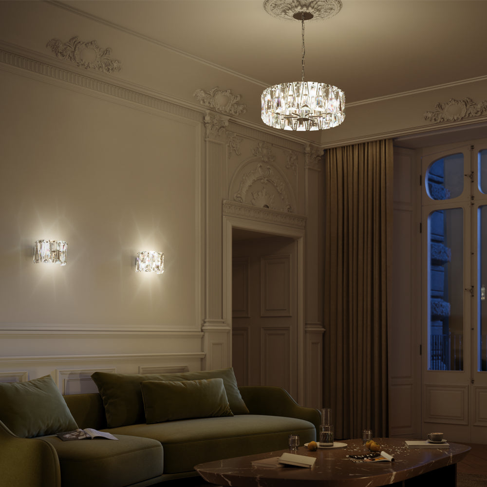 Maytoni Lampa wisząca Puntes - Metal - Złoty MOD043PL-06G
