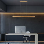 12W Sufitowa lampa LED / Barwa: 4000K / Obudowa: Drewno