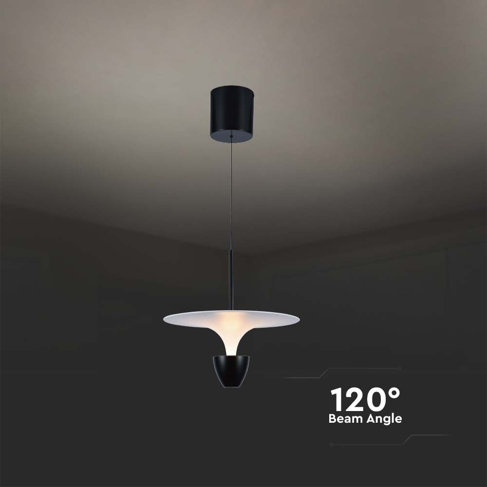 9W Sufitowa lampa LED / Wymiary:300x3200x1000mm / Barwa: 3000K / Obudowa: Biała i Czarna
