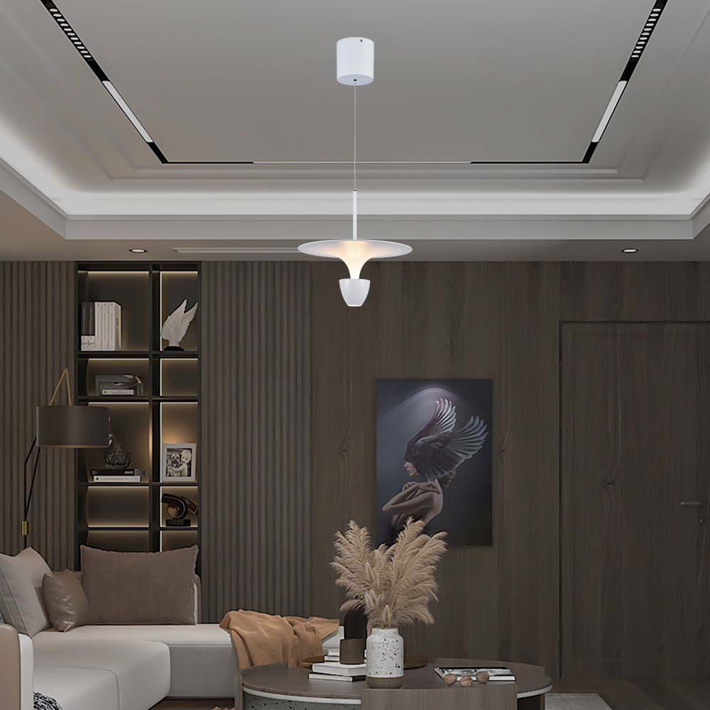 9W Sufitowa lampa LED / Wymiary:300x3200x1000mm / Barwa: 3000K / Obudowa: Biała
