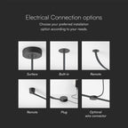 12W Lampa LED na elastyczny szynoprzewód MAGNETIC / Barwa: 3000K / Obudowa: Czarna