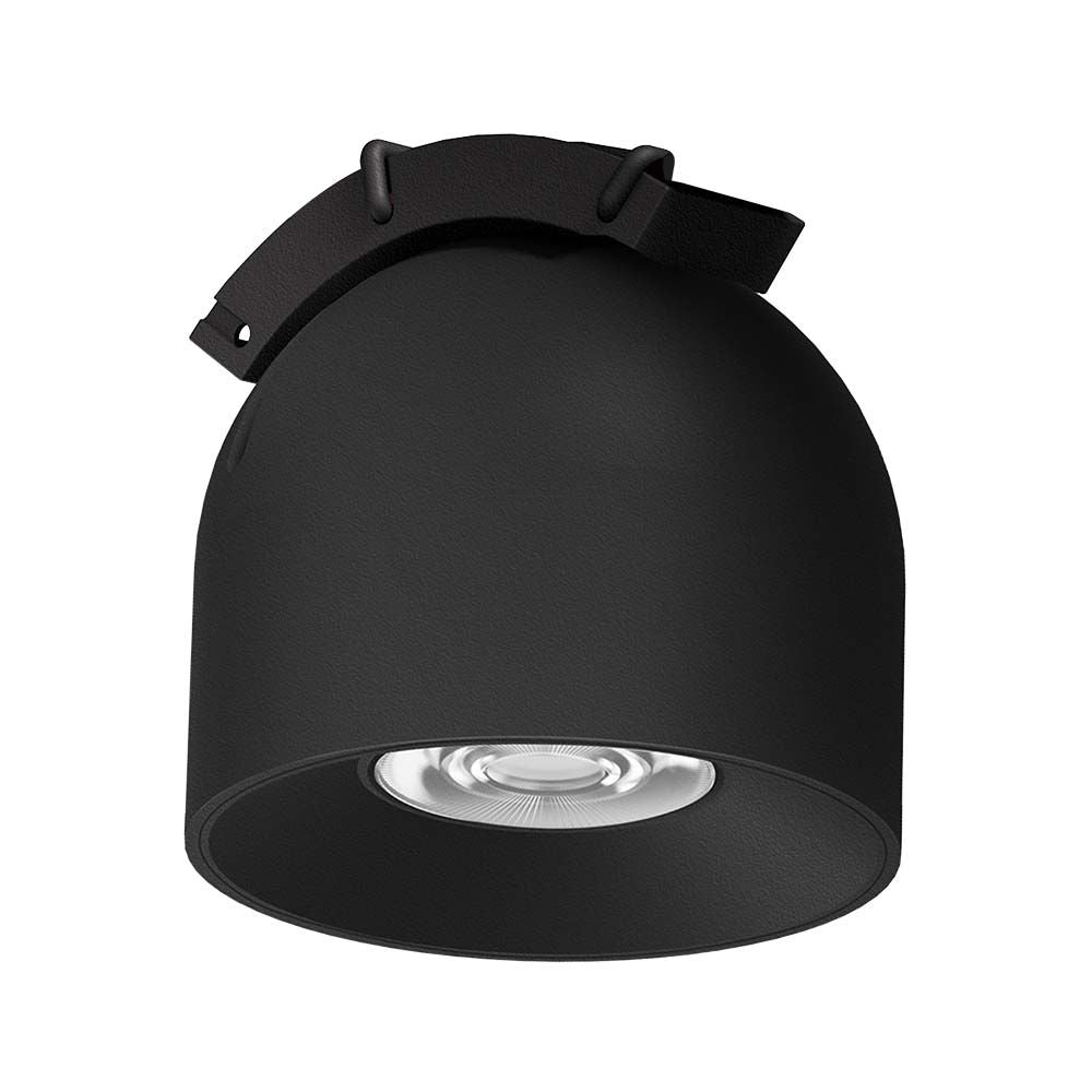 12W Lampa LED na elastyczny szynoprzewód MAGNETIC / Barwa: 3000K / Obudowa: Czarna