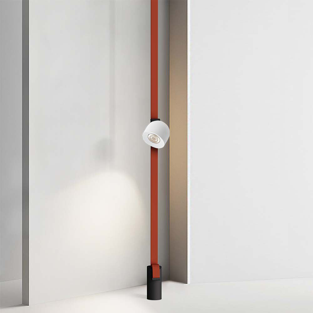 12W Lampa LED na elastyczny szynoprzewód MAGNETIC / Barwa: 3000K / Obudowa: Biała