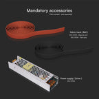 12W Lampa LED na elastyczny szynoprzewód MAGNETIC / Barwa: 3000K / Obudowa: Biała