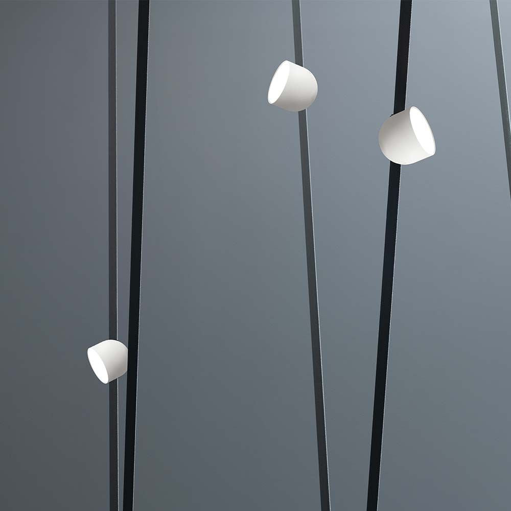 12W Lampa LED na elastyczny szynoprzewód MAGNETIC / Barwa: 3000K / Obudowa: Biała