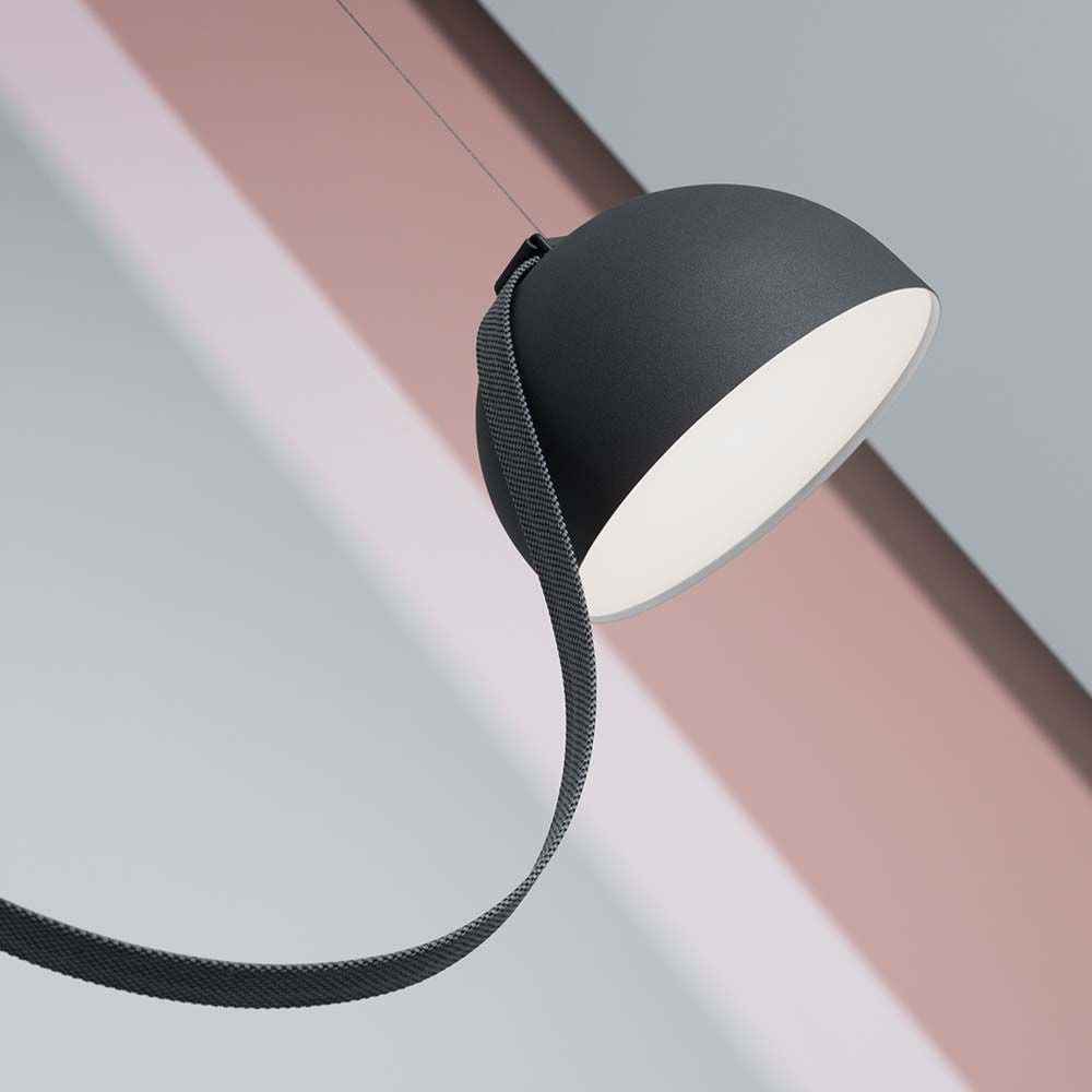 20W Lampa LED na elastyczny szynoprzewód MAGNETIC / Barwa: 3000K / Obudowa: Czarna