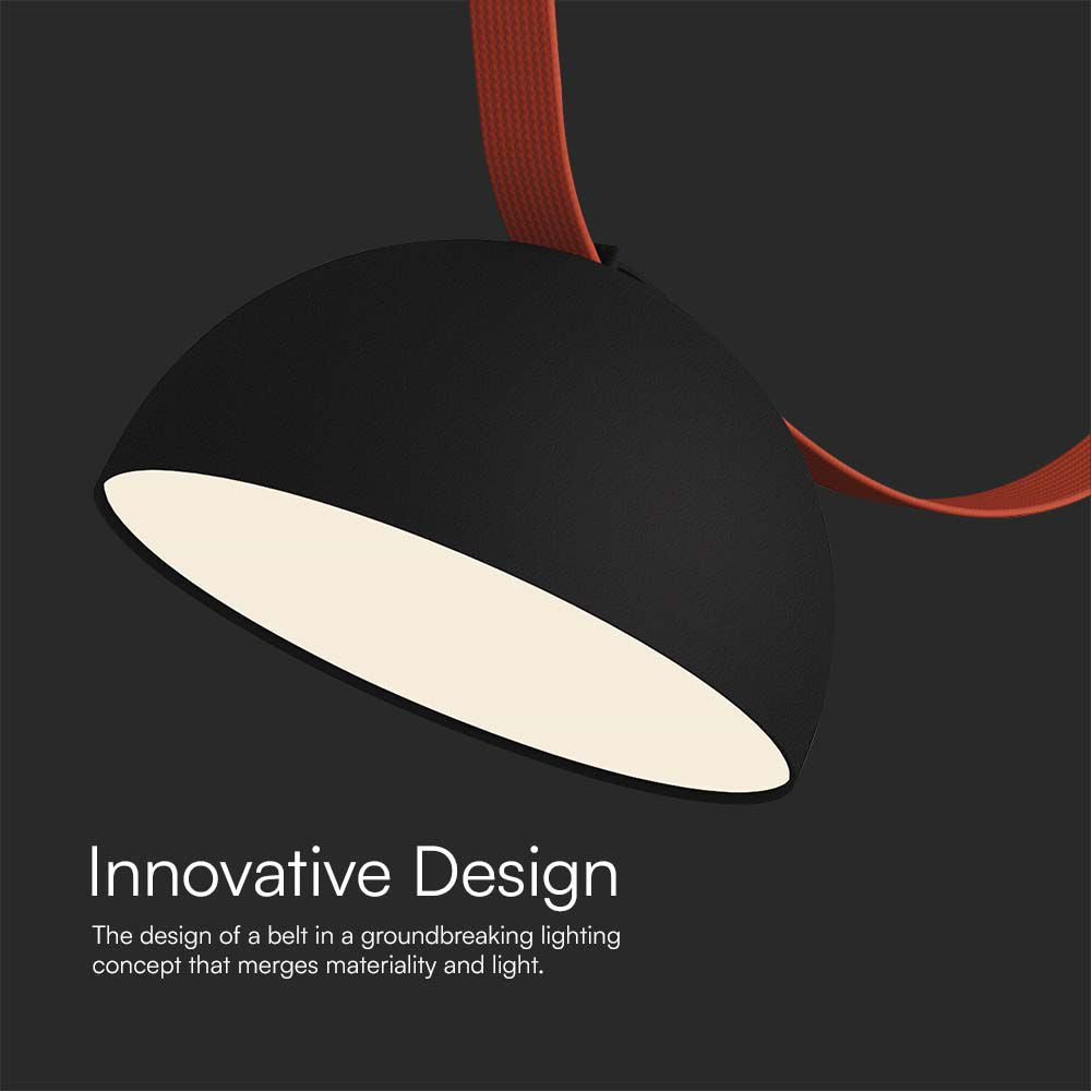 20W Lampa LED na elastyczny szynoprzewód MAGNETIC / Barwa: 3000K / Obudowa: Czarna