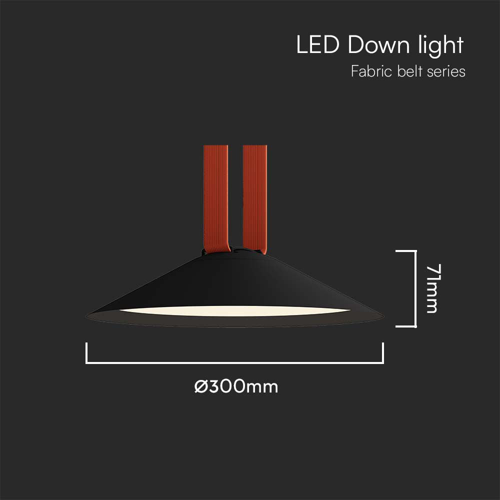 20W Lampa LED na elastyczny szynoprzewód MAGNETIC / Barwa: 3000K / Obudowa: Czarna